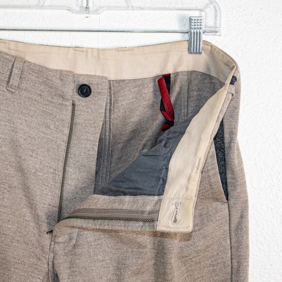 YANTOR Japan Small Wool Trouser Pants in Khaki Beige - Picture 6 of 11